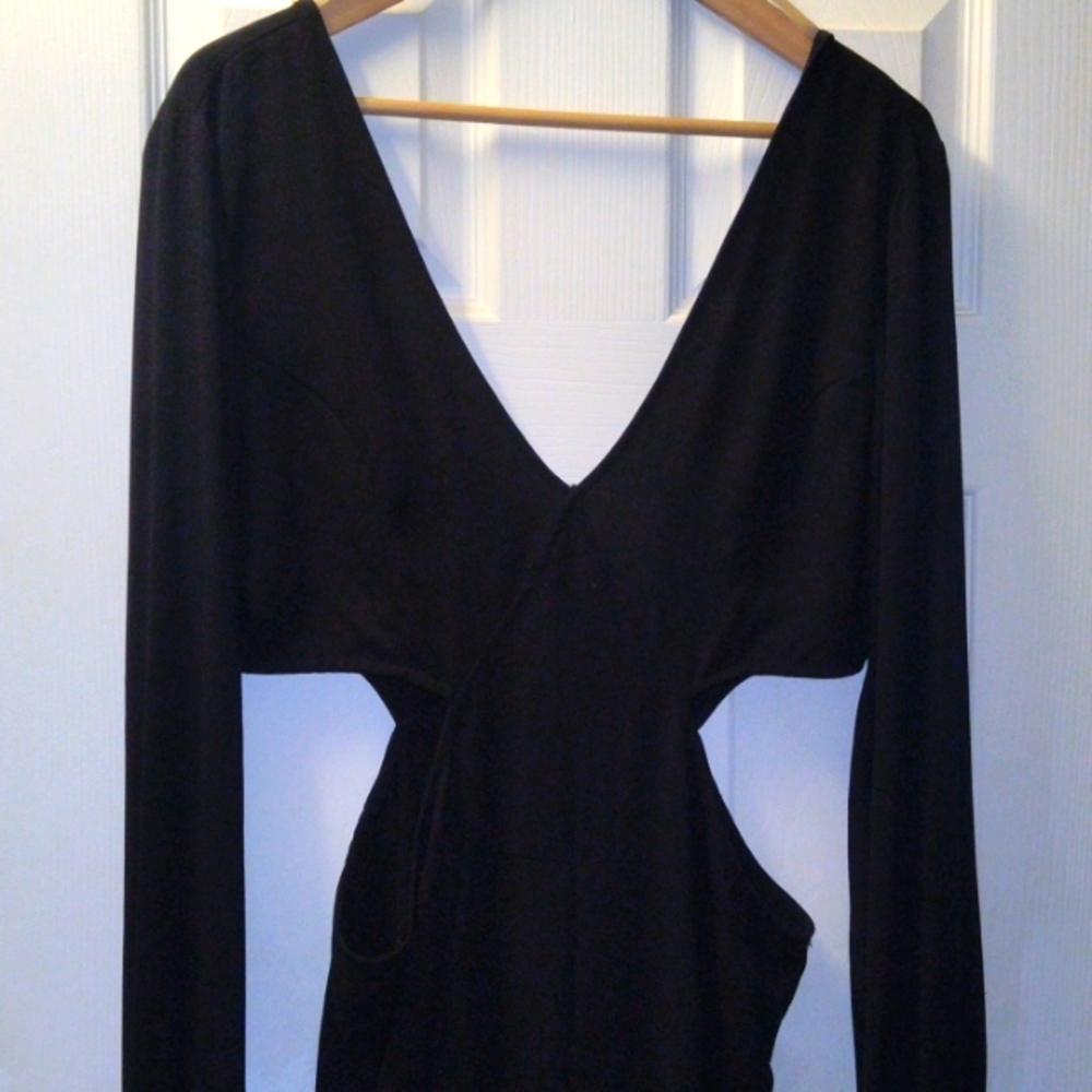 Sexy black Romper, size Lg